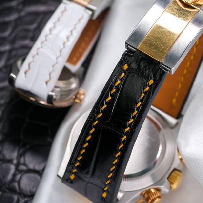 Rolex Day-Date Alligator Leather Strap – Handmade Custom Fit