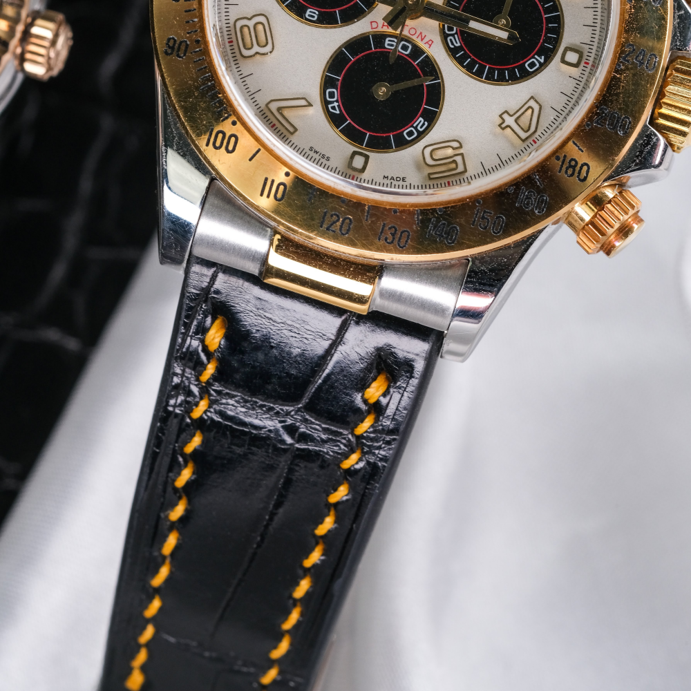 Rolex Day-Date Alligator Leather Strap – Handmade Custom Fit