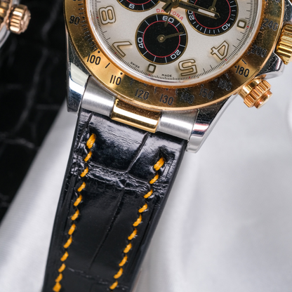 Rolex Day-Date Alligator Leather Strap – Handmade Custom Fit