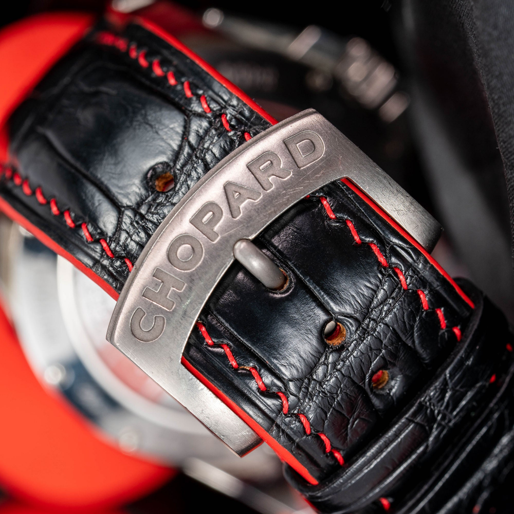 Alligator Leather Strap for Chopard Mille Miglia
