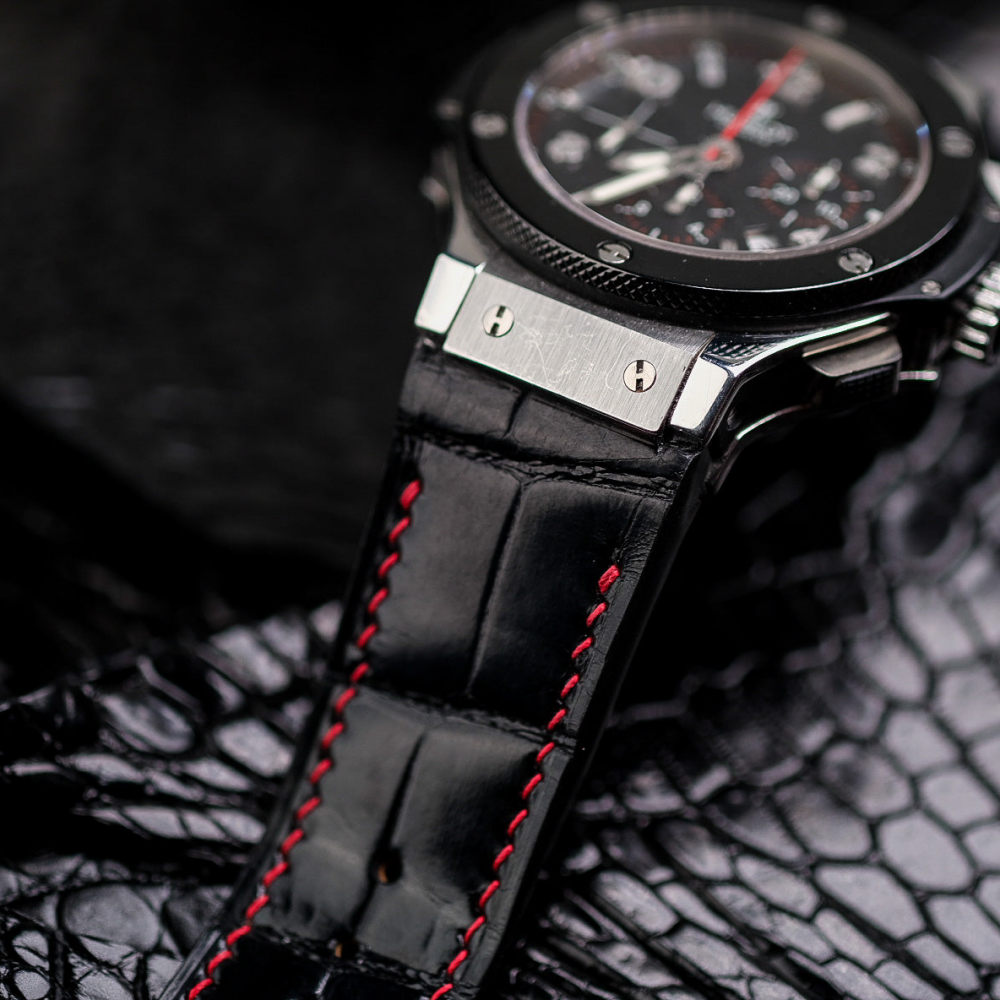 Alligator Leather Strap for Hublot Big Bang