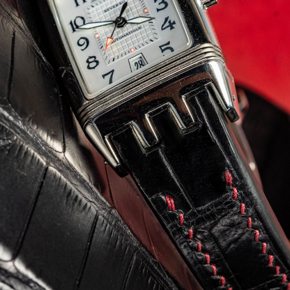 Alligator Leather Strap for Jaeger-LeCoultre Reverso
