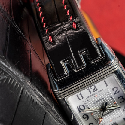 Alligator Leather Strap for Jaeger-LeCoultre Reverso