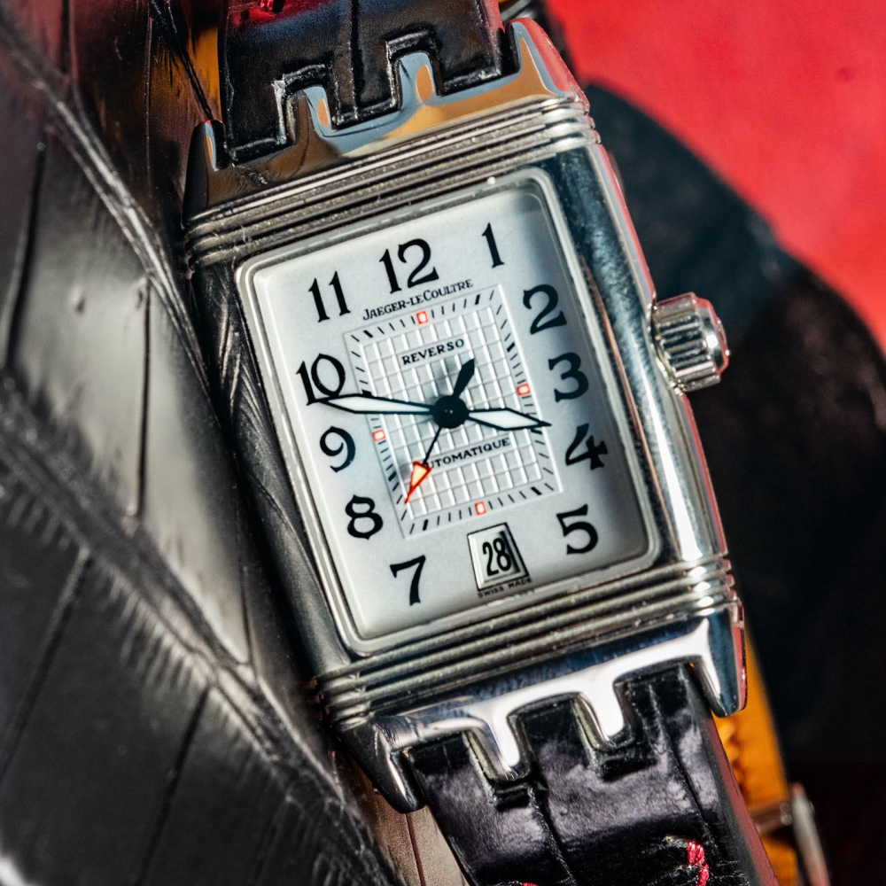 Alligator Leather Strap for Jaeger-LeCoultre Reverso