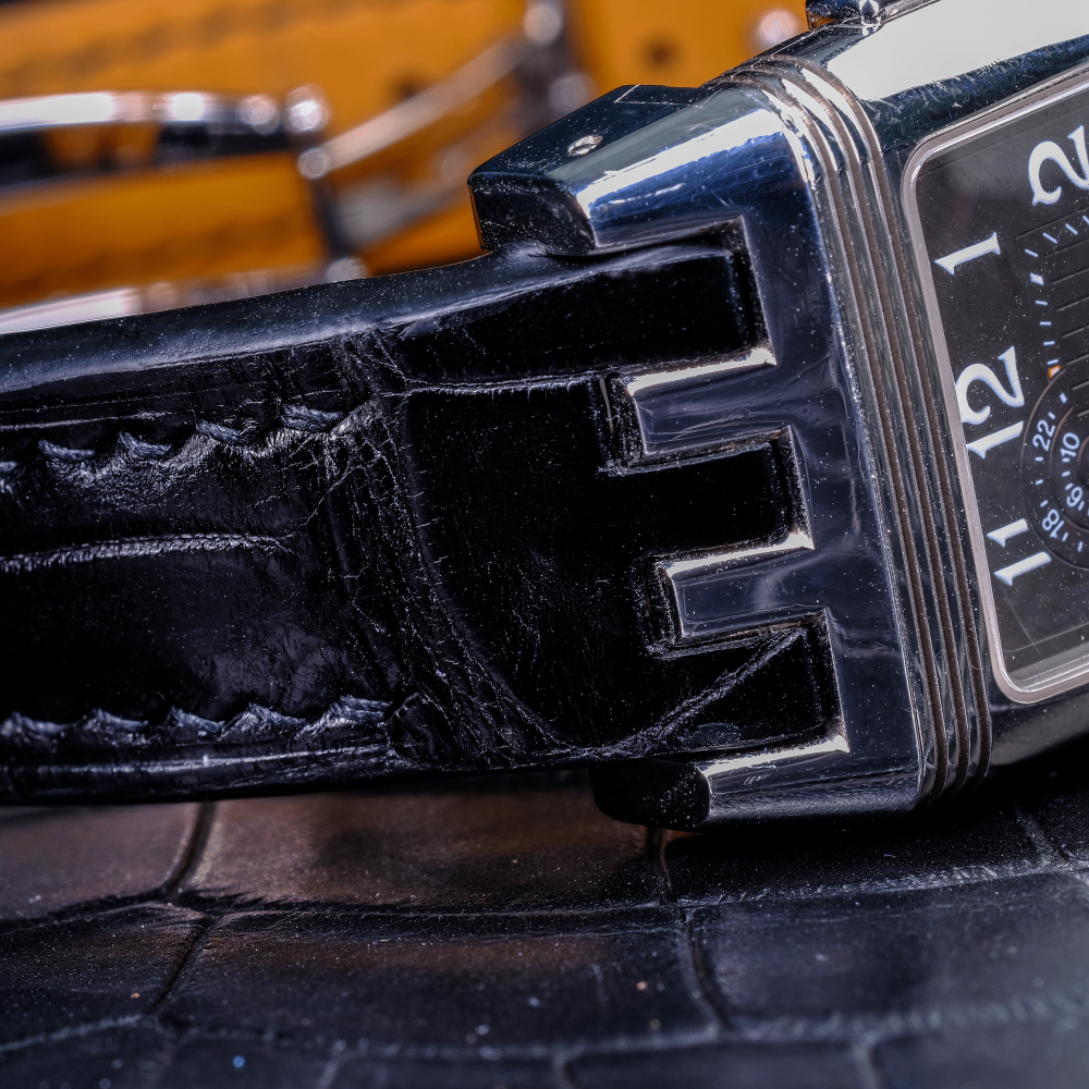 Alligator Leather Strap for Jaeger-LeCoultre Reverso