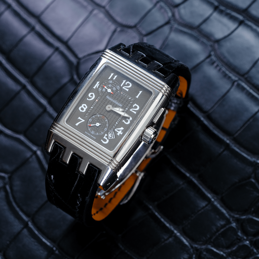 Alligator Leather Strap for Jaeger-LeCoultre Reverso