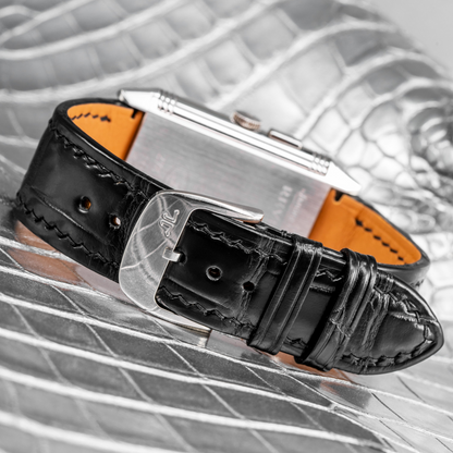 Alligator Leather Strap for Jaeger-LeCoultre Reverso