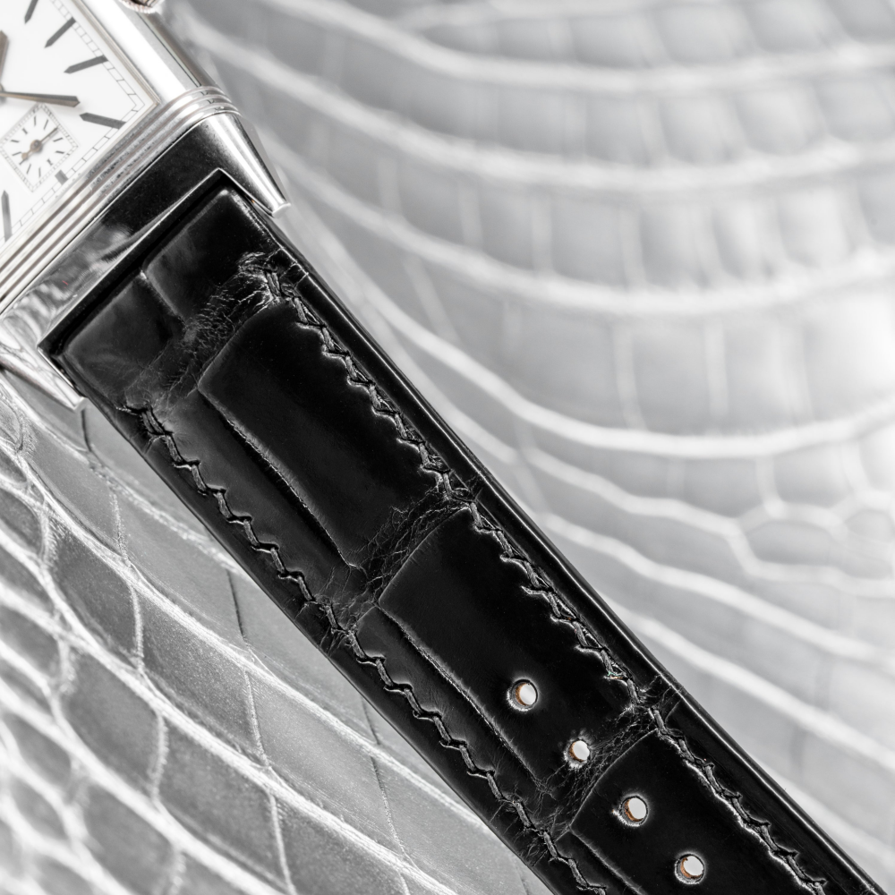 Alligator Leather Strap for Jaeger-LeCoultre Reverso