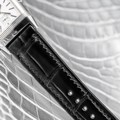 Alligator Leather Strap for Jaeger-LeCoultre Reverso
