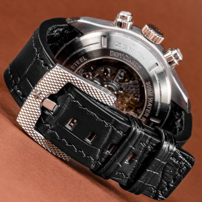 Alligator Leather Strap for Zenith