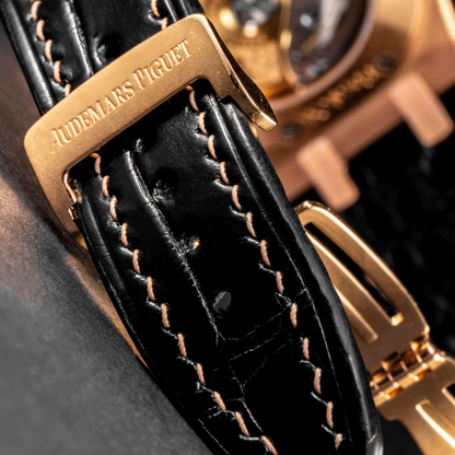 Alligator Leather Strap for AP Women's Watches