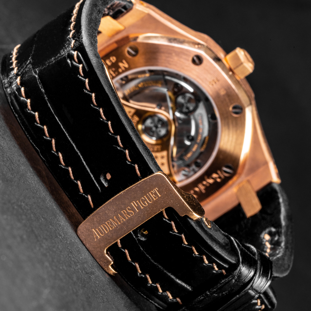 Alligator Leather Strap for AP Women's Watches