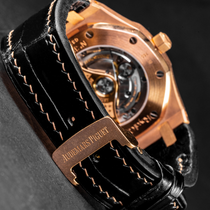 Alligator Leather Strap for AP Women's Watches