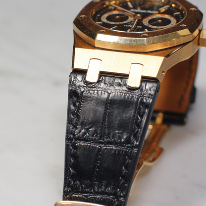 Alligator Leather Strap for AP Women's Watches