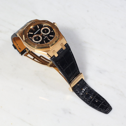 Alligator Leather Strap for AP Women's Watches