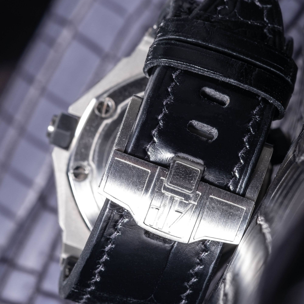 Alligator Leather Strap for AP Royal Oak Offshore 42mm