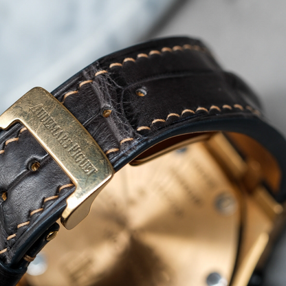 Alligator Leather Strap for AP Royal Oak Offshore 42mm