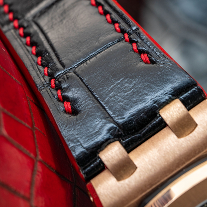 Alligator Leather Strap for AP Royal Oak Offshore 42mm