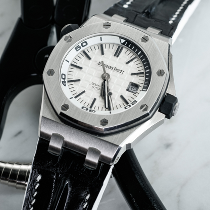 Alligator Leather Strap for AP Royal Oak Offshore 42mm