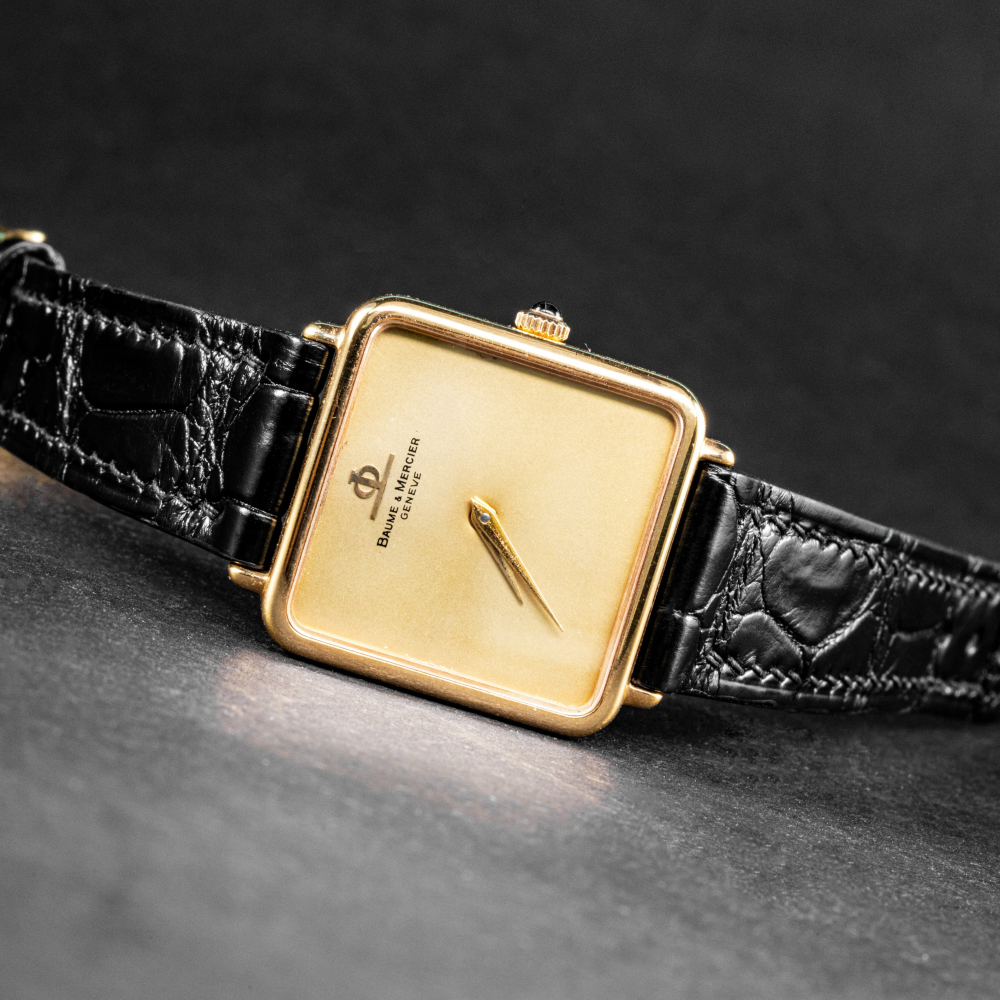 Alligator Leather Strap for Baume & Mercier