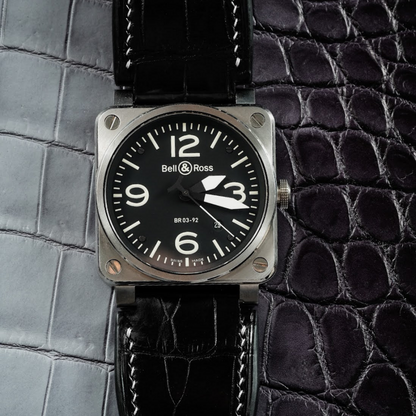 Alligator Leather Strap for Bell & Ross