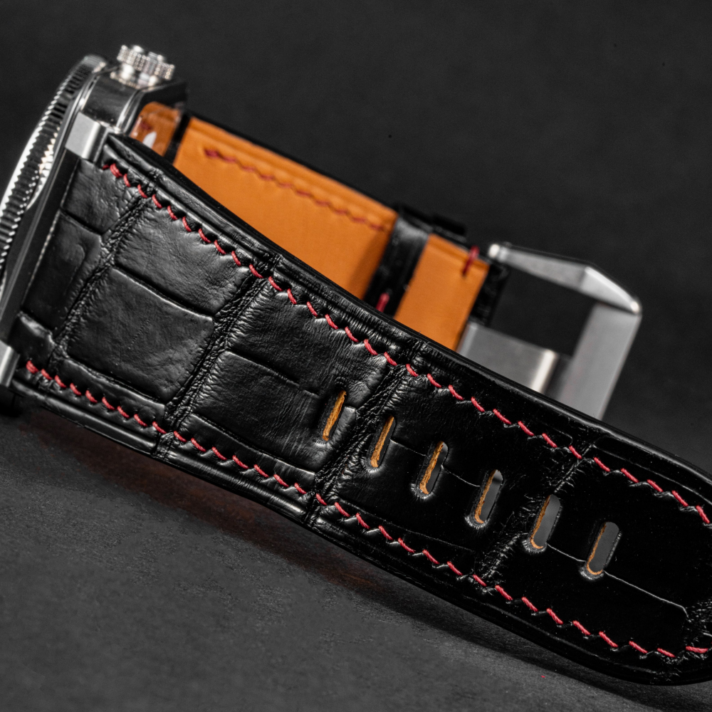 Alligator Leather Strap for Bell & Ross