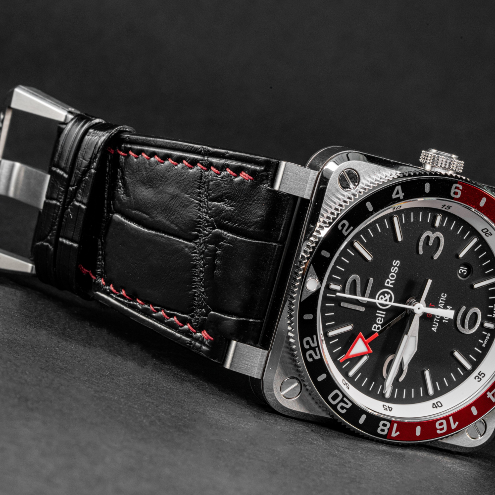 Alligator Leather Strap for Bell & Ross
