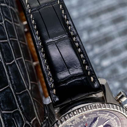 Alligator Leather Strap for Breitling