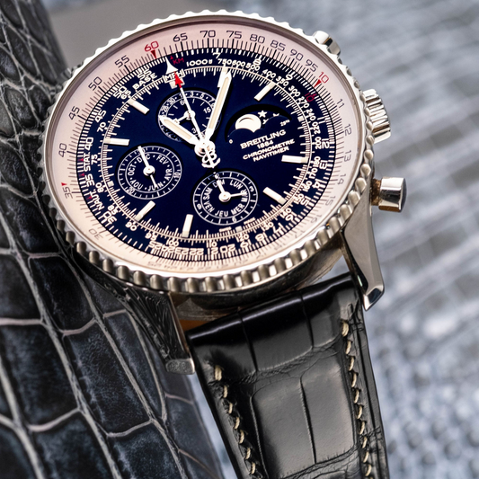 Alligator Leather Strap for Breitling