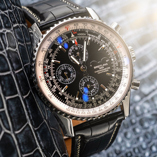 Alligator Leather Strap for Breitling