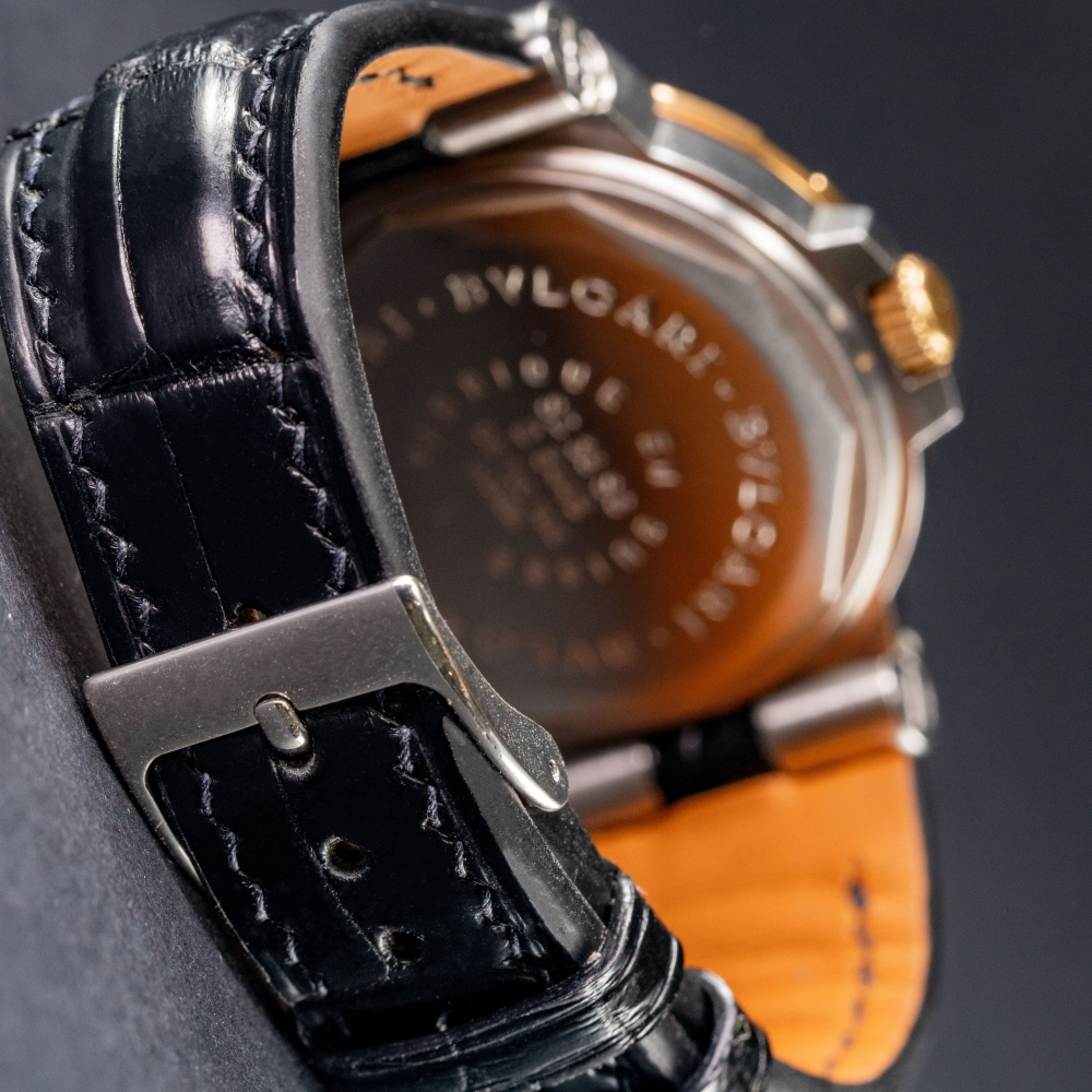 Alligator Leather Strap for Bvlgari
