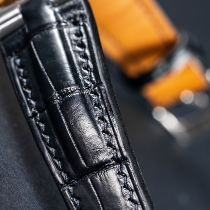 Alligator Leather Strap for Bvlgari