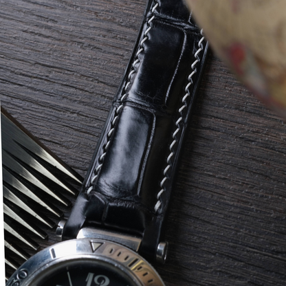 Alligator Leather Strap for Cartier Pasha