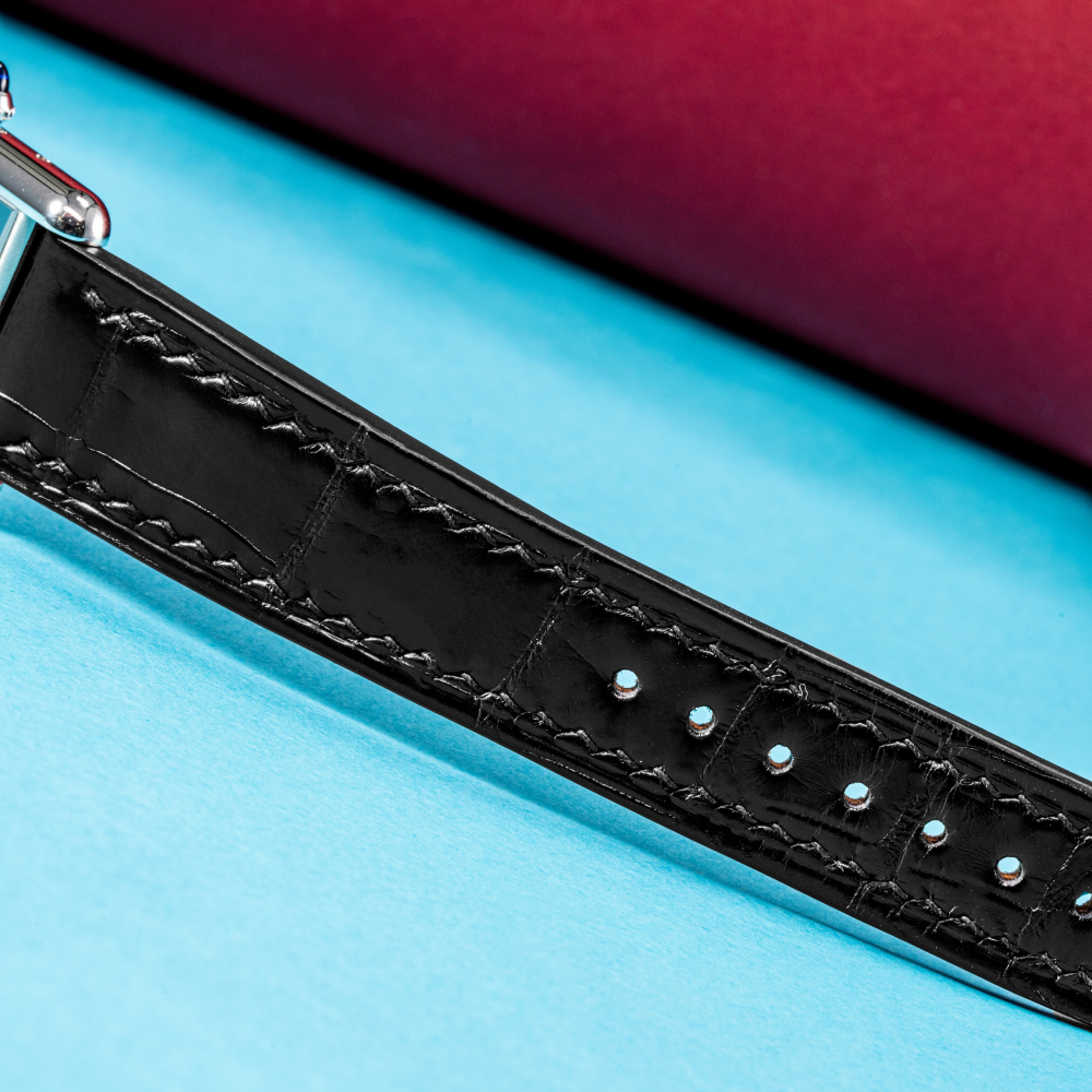 Alligator Leather Strap for Cartier Tank Must