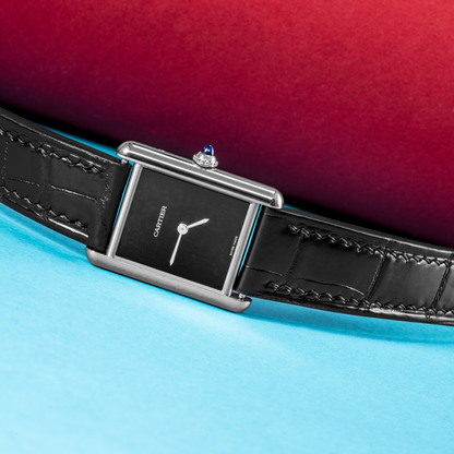 Alligator Leather Strap for Cartier Tank Must