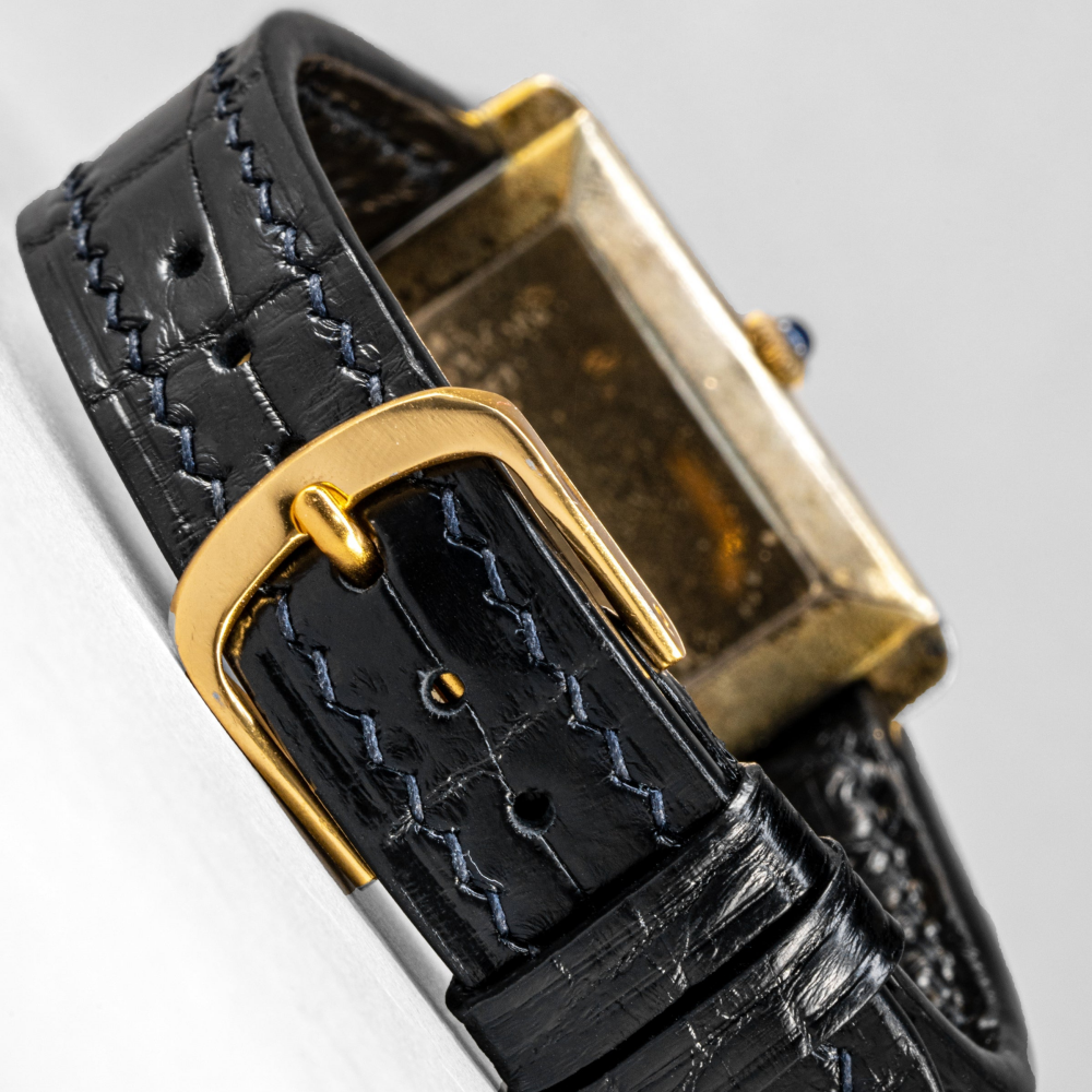 Alligator Leather Strap for Cartier Tank