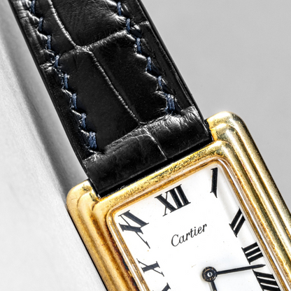 Alligator Leather Strap for Cartier Tank