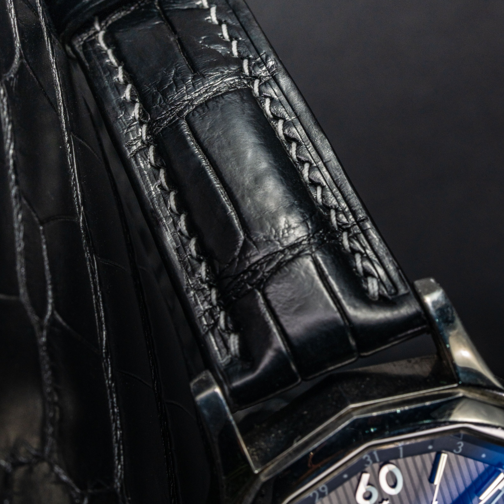 Alligator Leather Strap for Corum