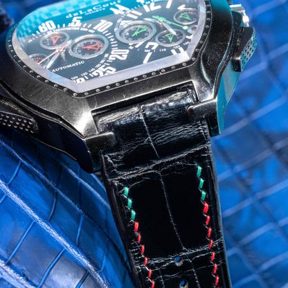 Alligator Leather Strap for deLaCour