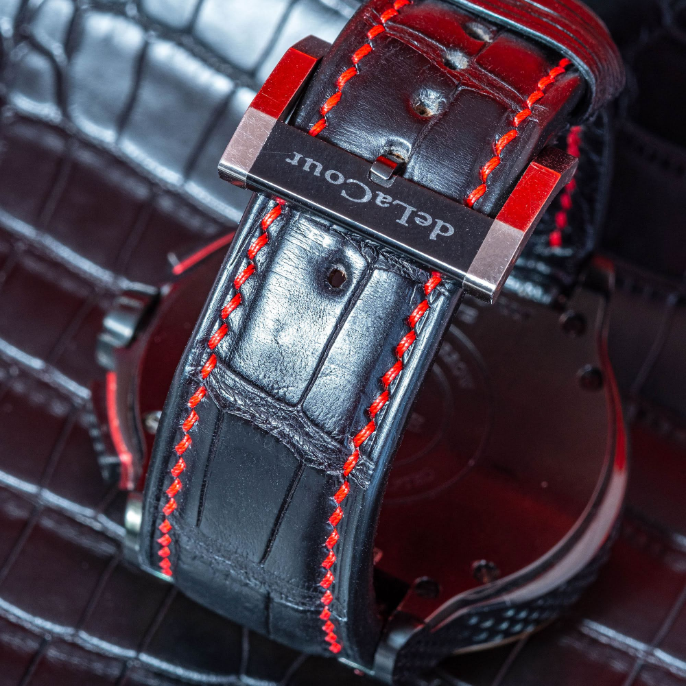 Alligator Leather Strap for deLaCour