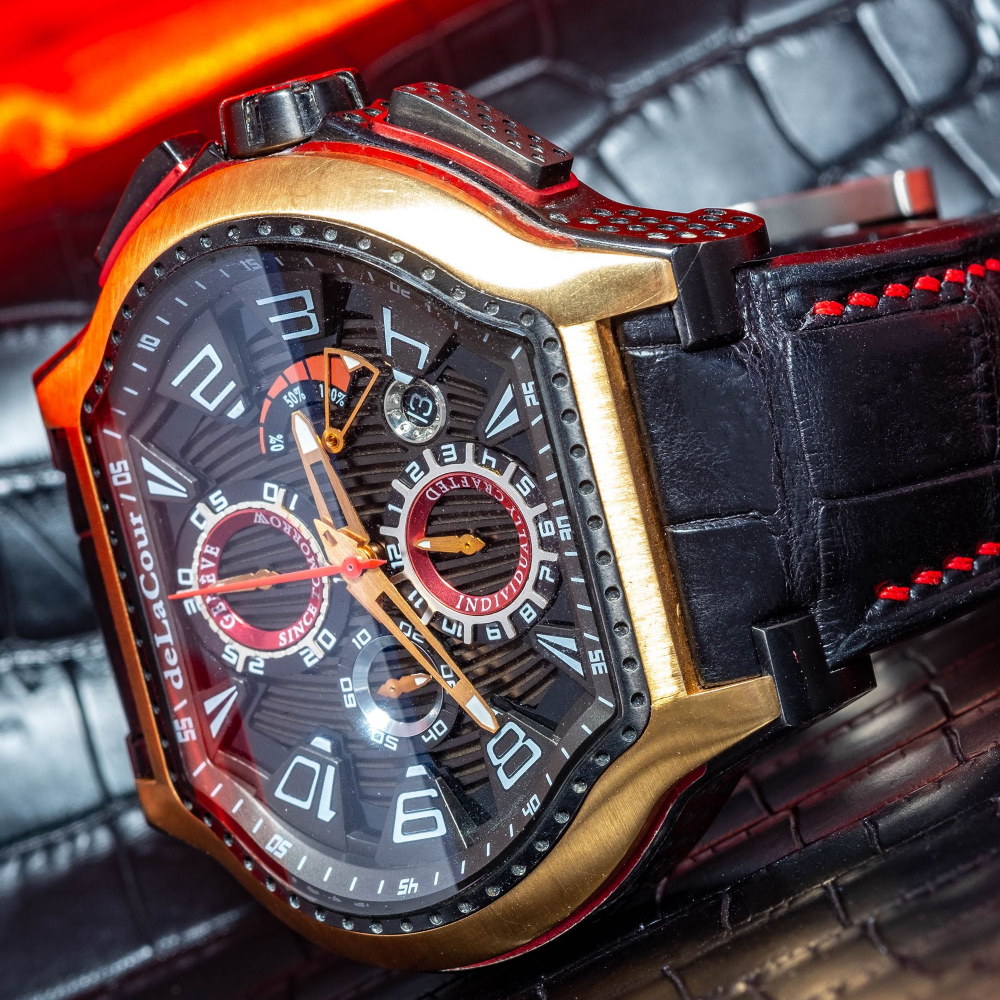 Alligator Leather Strap for deLaCour