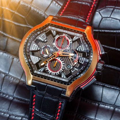 Alligator Leather Strap for deLaCour