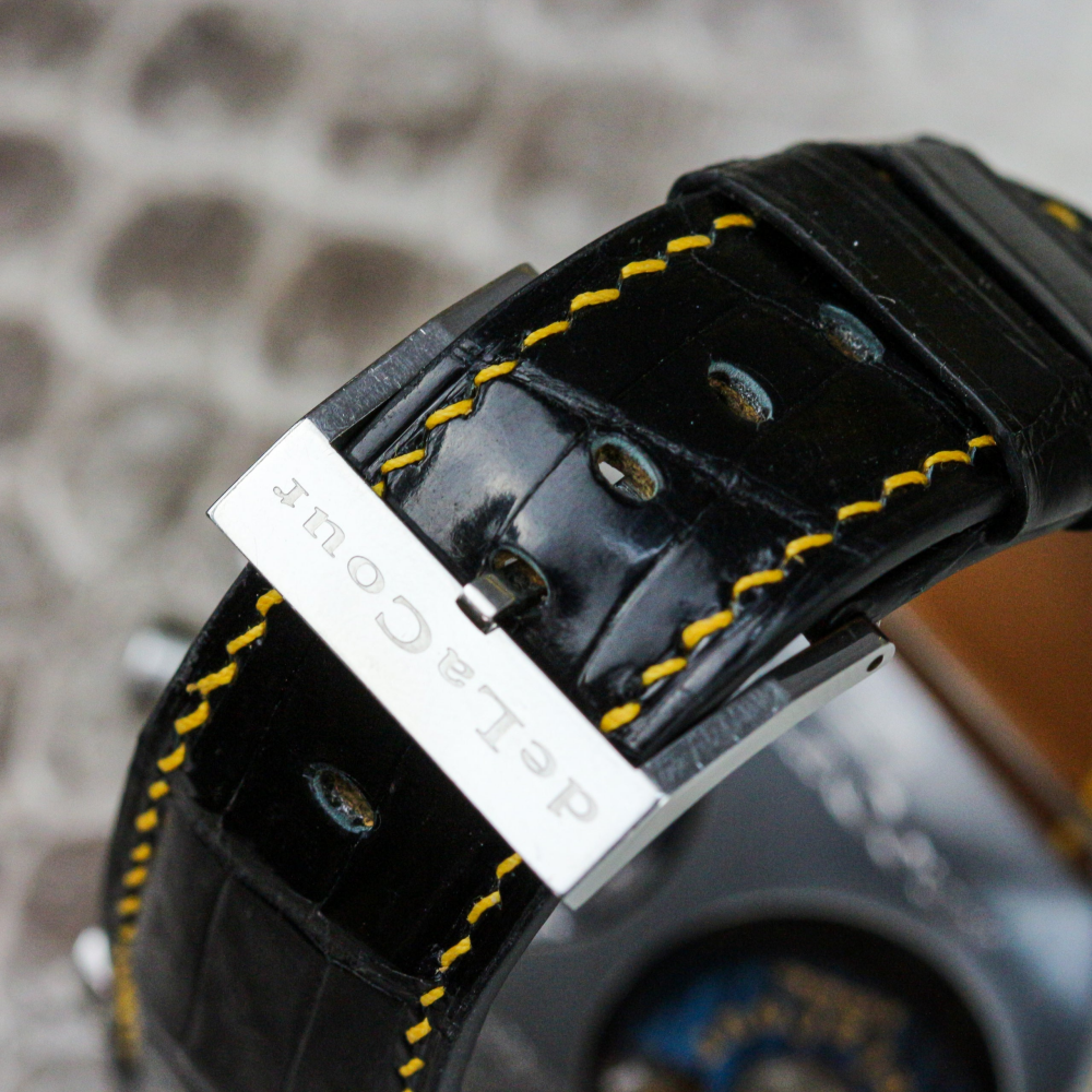 Alligator Leather Strap for deLaCour