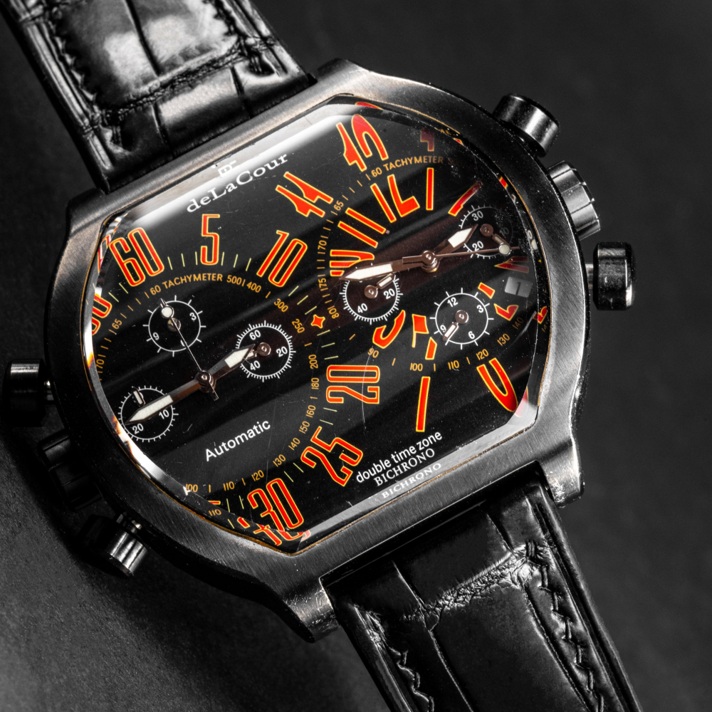 Alligator Leather Strap for deLaCour