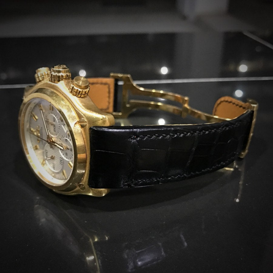 Alligator Leather Strap for Ebel
