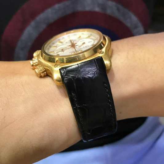 Alligator Leather Strap for Ebel