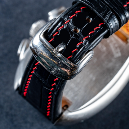 Alligator Leather Strap for Franck Muller Long Island