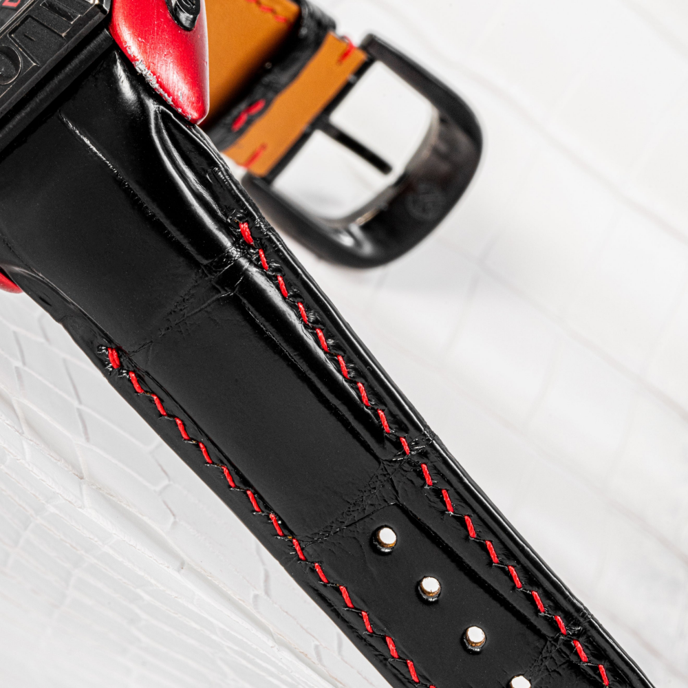 Alligator Leather Strap for Franck Muller Conquistador