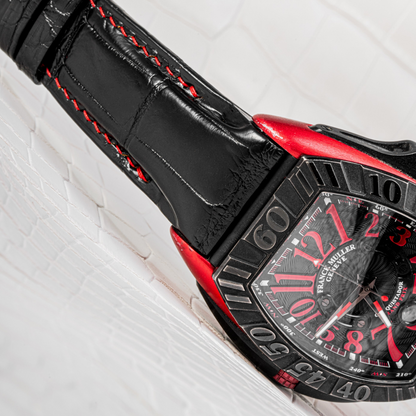 Alligator Leather Strap for Franck Muller Conquistador