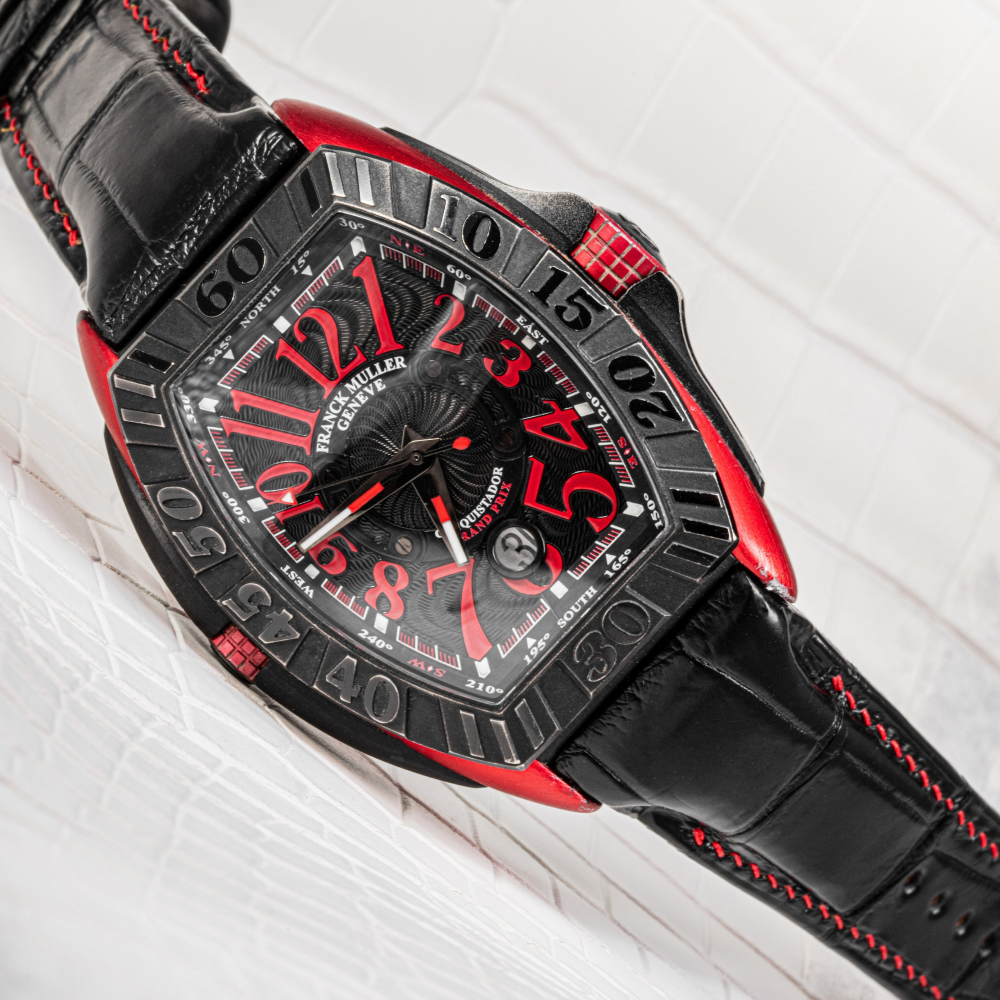 Alligator Leather Strap for Franck Muller Conquistador